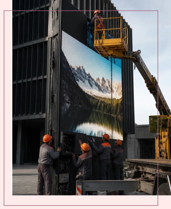 Размещение DOOH рекламы в Орле на цифровых экранах